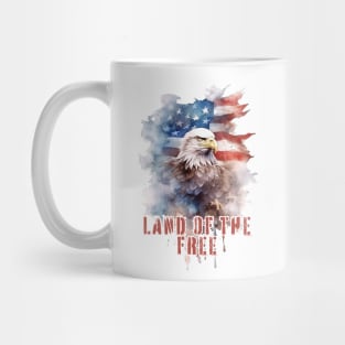 Land of The Free - Independence Day Mug